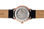 RA-AR0103B Reloj Orient Contemporary Hombre Dorado Rosa Piel