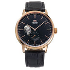 RA-AR0103B Reloj Orient Contemporary Hombre Dorado Rosa Piel
