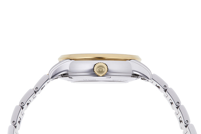 RA-AS0007S Reloj Orient Sun & Moon Hombre Acero Bicolor