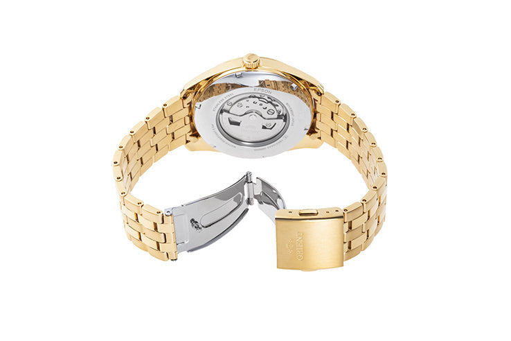 RA-BA0001G Reloj Orient Multi Calendar Hombre Metal Dorado