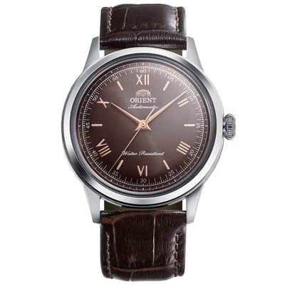 RA-BB0004Y Reloj Orient Bambino de hombre banda de piel marrón