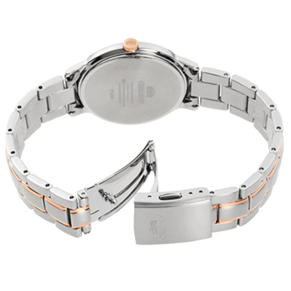 RA-KB0001S Reloj Orient Sun and Moon Mujer Acero Bicolor