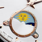 RA-KB0001S Reloj Orient Sun and Moon Mujer Acero Bicolor