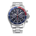 RA-TX0201L Reloj Orient Chronograph Hombre Acero Azul Pepsi