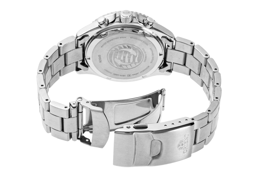 RA-TX0202B Reloj Orient Chronograph Hombre Correa de Acero