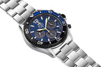RA-TX0208L Reloj Orient Chronograph Hombre Acero Azul Marino