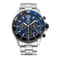 RA-TX0208L Reloj Orient Chronograph Hombre Acero Azul Marino