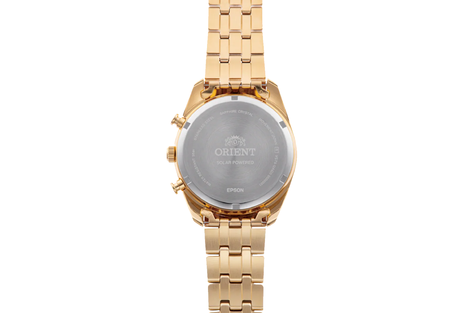 RA-TX0301G Reloj Orient Chronograph Hombre Acero Dorado