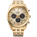 RA-TX0301G Reloj Orient Chronograph Hombre Acero Dorado