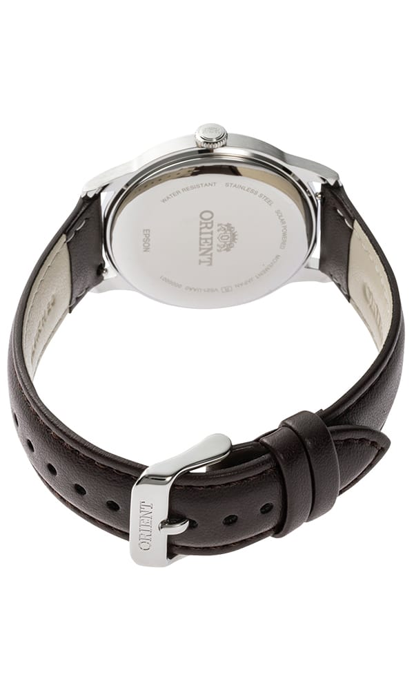 RA-WK0003G Reloj Orient Classic Solar de hombre correa de cuero marrón