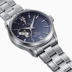 RE-AT0021L Reloj Orient Star Semi Skeleton de hombre correa de metal - Acero Inoxidable Plateado