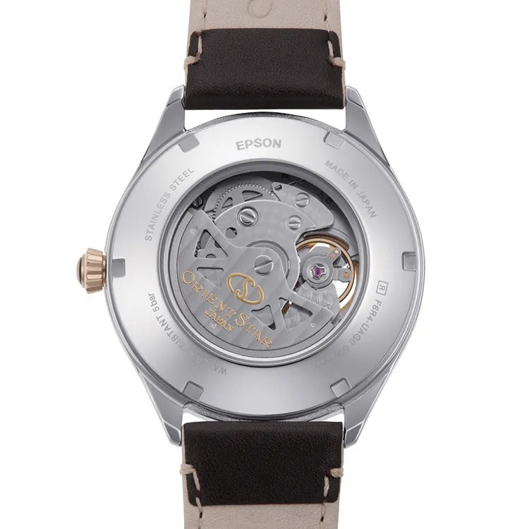 RE-AT0201G Reloj Orient Star de caballero correa de piel