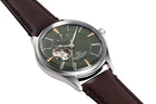 RE-AT0202E Reloj Orient Semi Skeleton de hombre correa de cuero