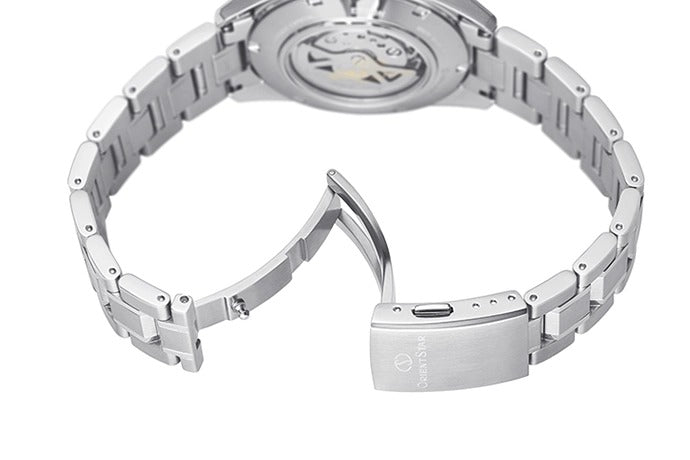 RE-AV0004N Reloj Orient Star de hombre correa de metal automático