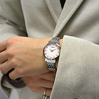 SFQ803P1 Reloj Seiko Essentials Mujer Correa Acero Nácar Rosa