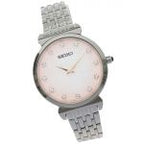 SFQ803P1 Reloj Seiko Essentials Mujer Correa Acero Nácar Rosa