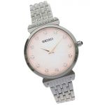 SFQ803P1 Reloj Seiko Essentials Mujer Correa Acero Nácar Rosa