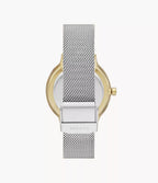 SKW2912 Reloj Skagen Riis Mujer Malla Milanesa Plateada Dorada