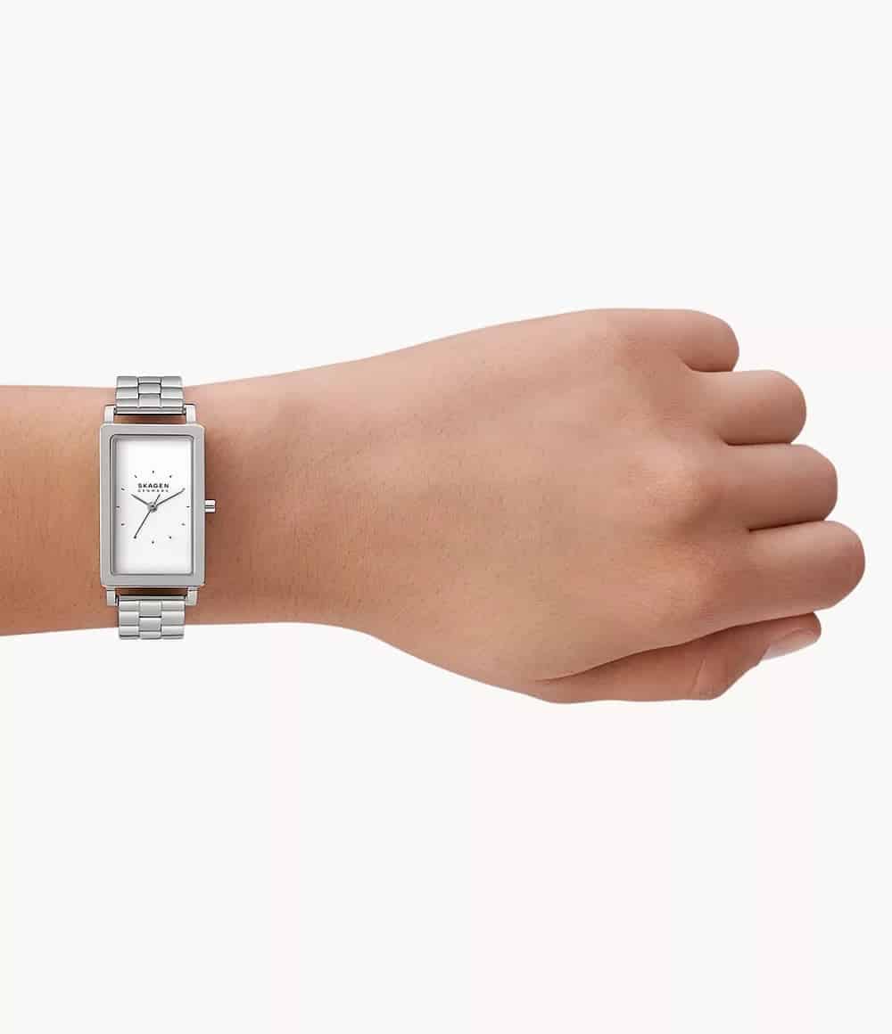 SKW3130 Reloj Skagen Rectangular Mujer Acero Inoxidable
