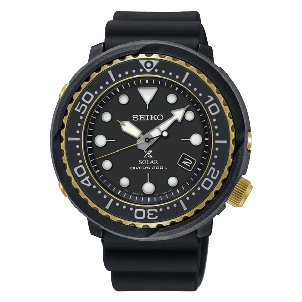 SNE498P1 Reloj Seiko Prospex Solar Hombre Resina Negro