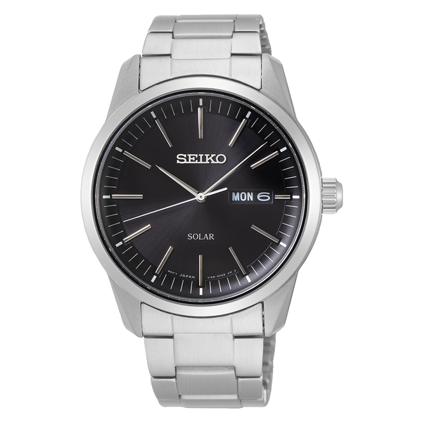 SNE527P1 Seiko Solar de hombre pulsera de metal