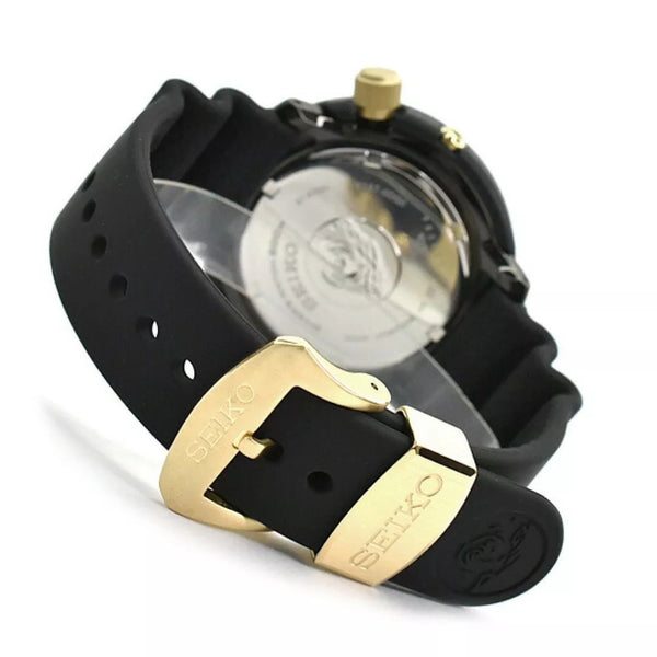 SNE556P1 Reloj Seiko Prospex Hombre Resina Negra Oro