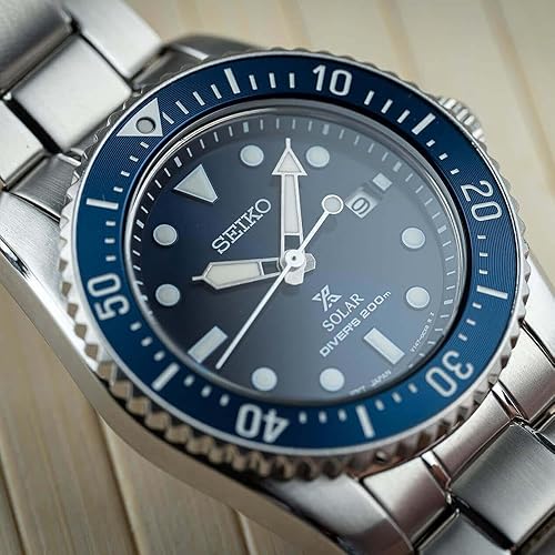 SNE585P1 Reloj Seiko Prospex Hombre Correa Acero Azul