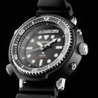 SNJ025P1 Reloj Seiko Prospex de hombre banda de caucho 48 mm - Resina Negro