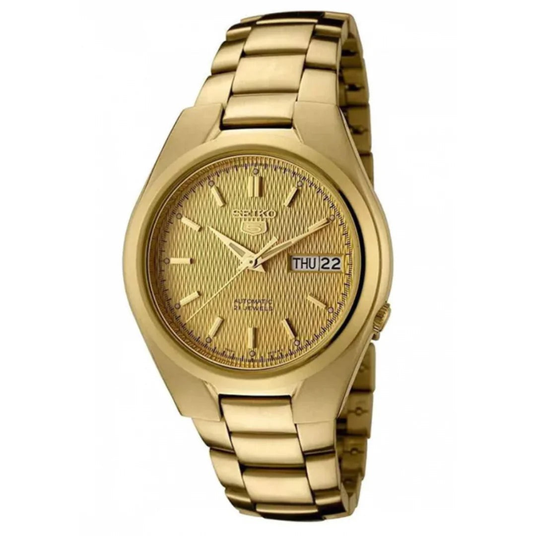 SNK610K1 Reloj Seiko Automatic 5 Hombre Acero Inoxidable Dorado