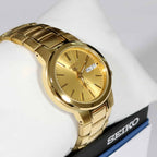 5-SNKA10K1 Reloj Seiko Automatic 5 Hombre Acero Dorado - Vista 5