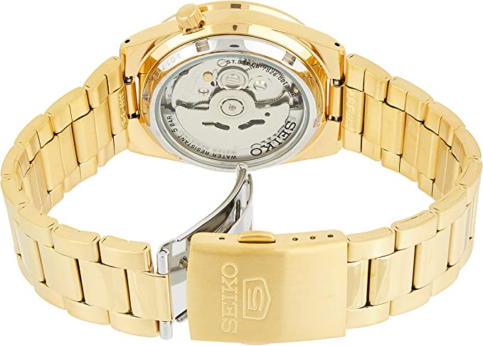 SNKE06K1-5 Reloj Seiko Automatic 5 Hombre Acero Inoxidable Dorado