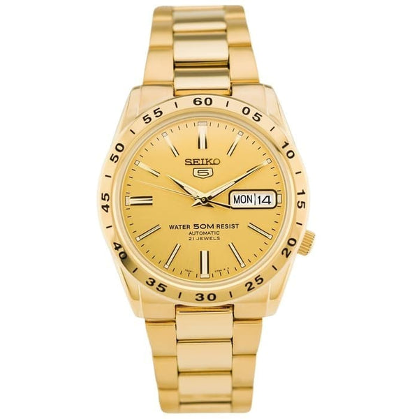 SNKE06K1-5 Reloj Seiko Automatic 5 Hombre Acero Inoxidable Dorado