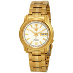 SNKK84K1 Reloj Seiko Automatic 5 Automático Hombre Acero Dorado