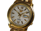 SNKK84K1 Reloj Seiko Automatic 5 Automático Hombre Acero Dorado