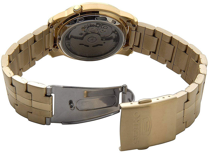 SNKK84K1 Reloj Seiko Automatic 5 Automático Hombre Acero Dorado