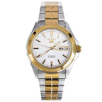 5-SNKK94K1 Reloj Seiko Automatic 5 Hombre Acero Bicolor Esfera Blanca - Reloj original en Guatemala