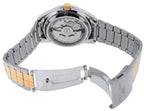 5-SNKK94K1 Reloj Seiko Automatic 5 Hombre Acero Bicolor Esfera Blanca - Detalle de esfera