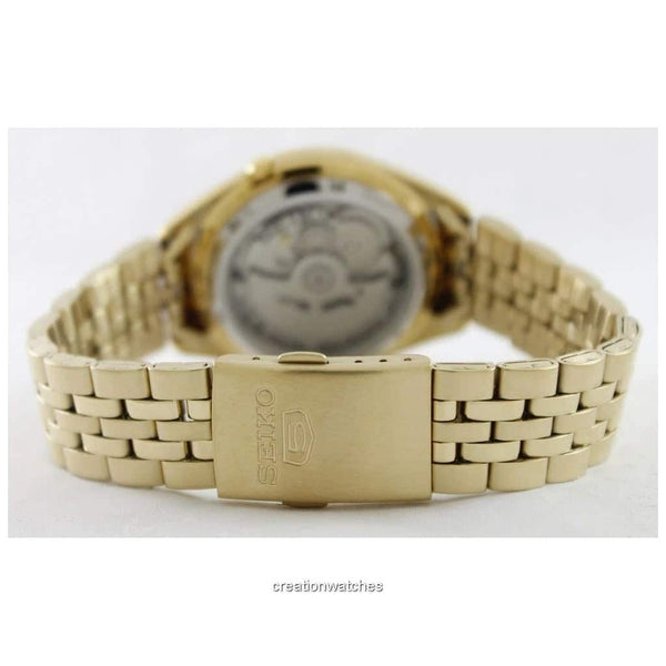 SNKL38 Reloj Seiko Automatic 5 Hombre Acero Inoxidable Dorado
