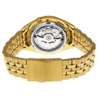 SNKL40K1 Reloj Seiko Automatic 5 Hombre Acero Dorado Esfera Negra