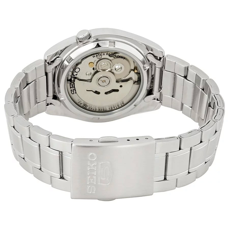 SNKL41K1 Seiko 5 Reloj para caballero pulsera de metal - Acero Inoxidable Plateado
