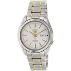 5-SNKL47K1 Reloj Seiko Automatic 5 Hombre Acero Bicolor Esfera Blanca - Reloj original en Guatemala