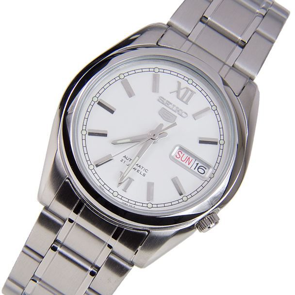 SNKL51K1 Serie 5 Seiko Automático Reloj para Hombre Automático - Acero Inoxidable Plateado