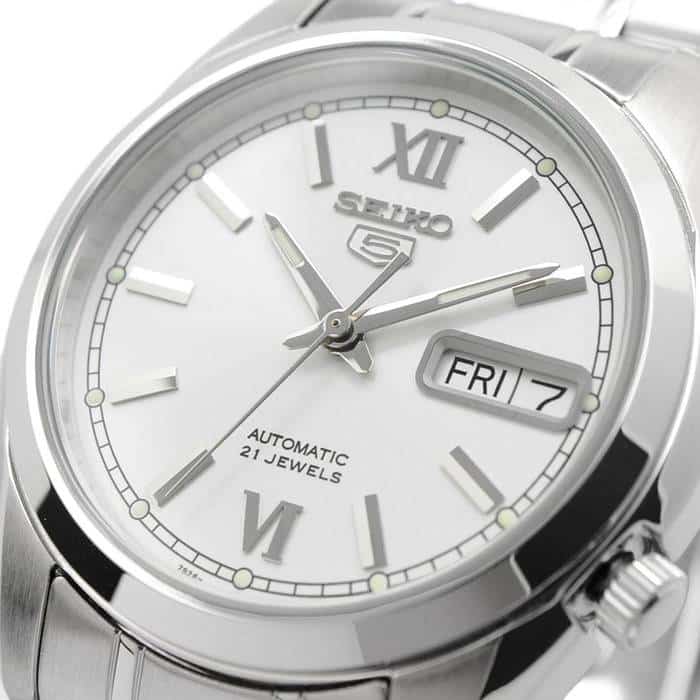 SNKL51K1 Serie 5 Seiko Automático Reloj para Hombre Automático - Acero Inoxidable Plateado