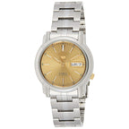 SNKL81-5 Reloj Seiko Automatic 5 Hombre Acero Esfera Dorada