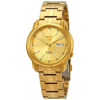 5-SNKL86K1 Reloj Seiko Automatic 5 Hombre Acero Dorado - Reloj original en Guatemala