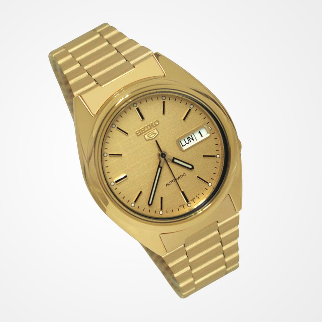 SNXL72K1-5 Reloj Seiko Automatic 5 Automático Hombre Acero Dorado