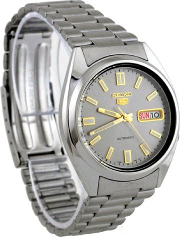 SNXS75 Serie 5 Reloj Seiko para Hombre Automático - Acero Inoxidable Plateado