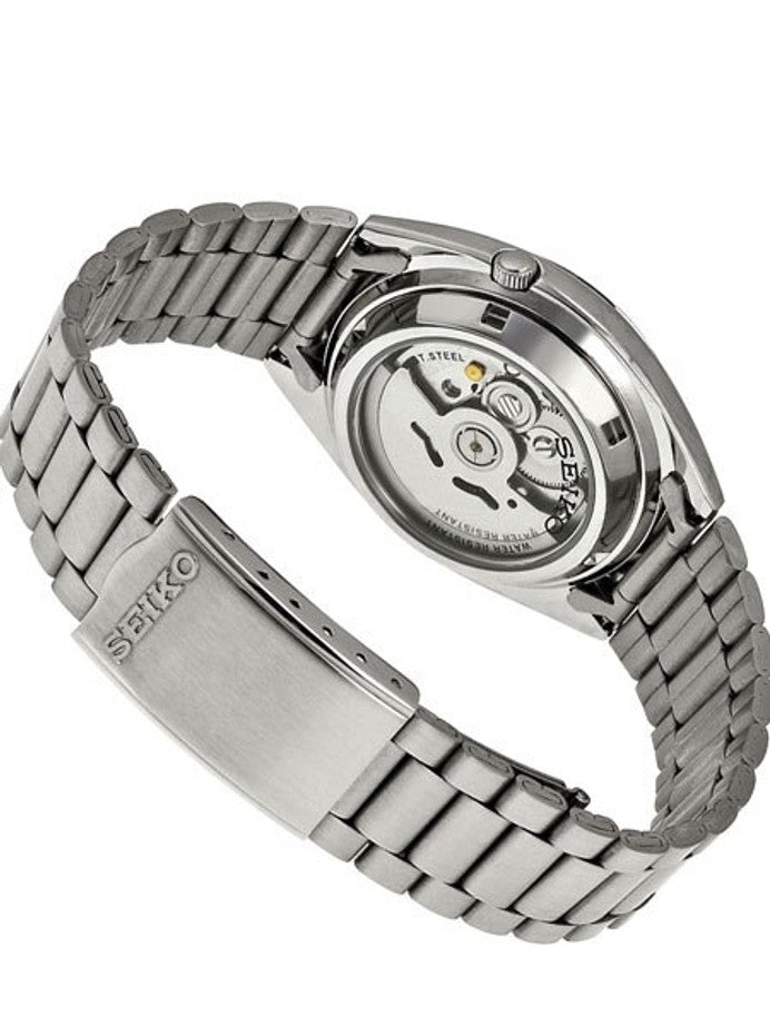 SNXS75 Serie 5 Reloj Seiko para Hombre Automático - Acero Inoxidable Plateado