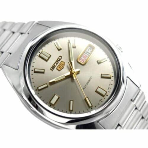 SNXS75 Serie 5 Reloj Seiko para Hombre Automático - Acero Inoxidable Plateado