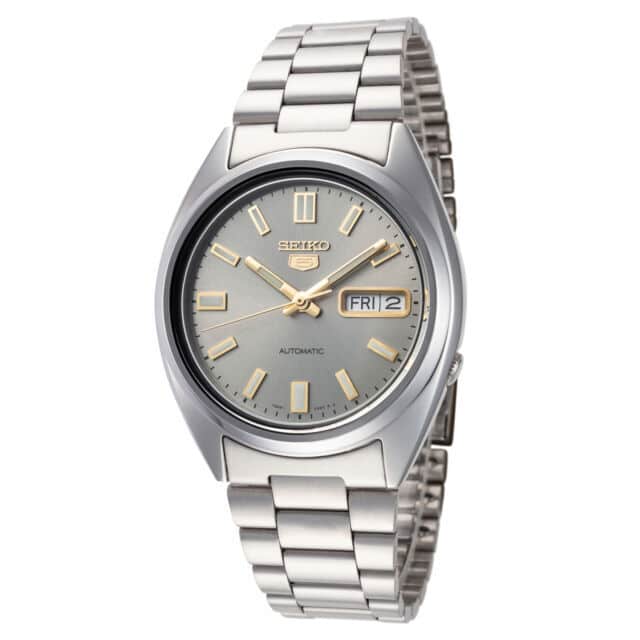 SNXS75 Serie 5 Reloj Seiko para Hombre Automático - Acero Inoxidable Plateado